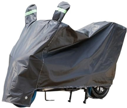 Baumwoll-Motorradabdeckungen, universelle wasserdichte Abdeckung for Roller, Fahrrad, Motor, Sonne, Regen, ganzjährig(XL)