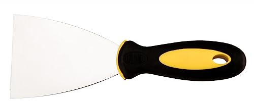 Topex 18B607 - Espátula de pintor (inoxidable, mango bi-materia, 75 mm)