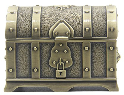 Schmuck-Kästchen, Schmuckschatulle Metall Schmuckkästen Damen Mädchen Ohrringe Schmuckdose Schmuckbox für Frauen Verlobung Heiratsantrag Halskette Geschenk Kasten Ring Box