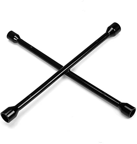 Torin TRX31101-14F Professional - Llave de lengüeta cruzada universal de 4 vías de 35.6 cm, color negro