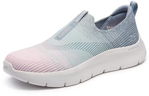Skechers sneakers för kvinnor, Grå flerfärgad, 40 EU
