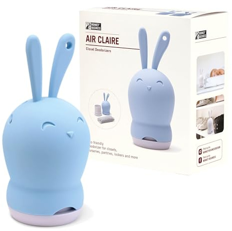 Monkey Business Odor Deodorizer, Baking Soda Holder for Refrigerator, Cute Deodorizer, Refrigerator Odor Eliminator, Fun Kitchen Gadgets, Baking-Soda Smell Remover (Air Claire)