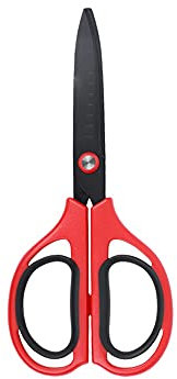 ZzzaNa jd Scheren for das Büro, 1 Packung, Allzweck-Antihaftschere, komfortabler Griff, scharfe Antihaftschere for Büro, Schule, Zuhause, allgemeine Verwendung, Kunst, Handwerk, Klassenzimmer, Heimwer