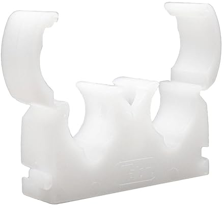 Rohrschellen mit Doppelscharnier, 22 mm, 50 Stück