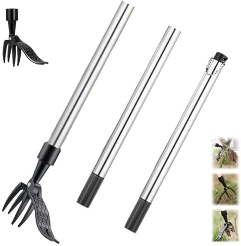 Estrattore di erbacce staccabile, nuovo estirpatore staccabile, con manico lungo, l'originale estrattore di erbacce, strumento per rimuovere erbacce, resistente, non si piega, erbaccia in piedi
