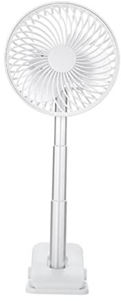 Cabilock Mini Ventilador Multifuncional Con Clip Portátil Oscilante De Bajo Ruido Para El Hogar