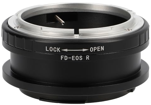Objektivadapter kompatibel med Canon FD bajonettobjektiv lämplig för EOS R Mount FD-EOS R