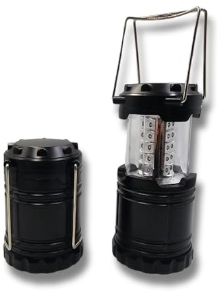 3 PAGEN® LED-Campinglampe 2er-Set, tragbare Outdoor-Lampe, kompakte Notfall-Leuchte mit maximaler Helligkeit, LED Leuchte Outdoor, Wandern, Angeln, Notfall, Laterne mit 30 LEDs, batteriebetrieben