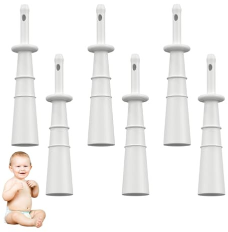 GXGM 6 Stück Blähhilfe Baby, Blähungshilfe, Relieve Blähhilfe Für Babys - Unterstützung Bei Koliken, Blähbauch & Bauchschmerzen Für Babys Ab 0 Monaten