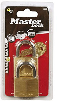 Lot De 2 Cadenas 40mm + 2 Clés - 140EURT
