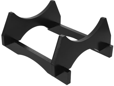 BESPORTBLE Soporte de Madera para Barril de Cerveza: Expositor de barriles de Roble para añejamiento, Soporte para Cubos de Bebidas, Base de Madera para jarras de Vino de 5 l, Jarra de Agua de un