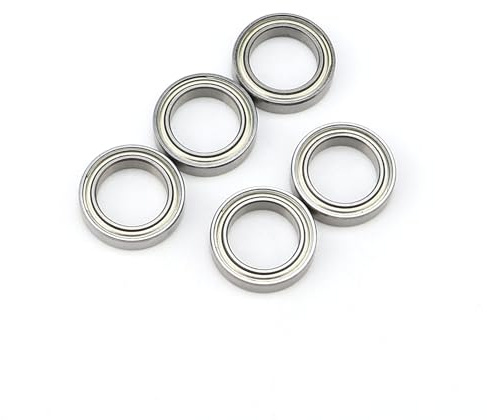 Pxyelec 61701 6701ZZ 12 x 18 x 4 mm Miniature Ball Bearing Shielded Deep Groove Ball Bearings Pack of 5