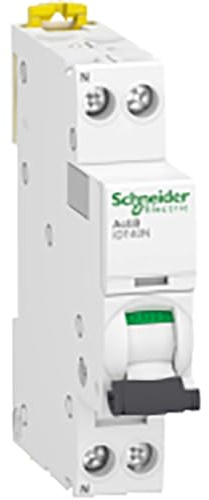 Schneider Electric - Acti9 iDT40N - disjoncteur modulaire - 1P+N C 20A 6000A/10kA - A9P24620