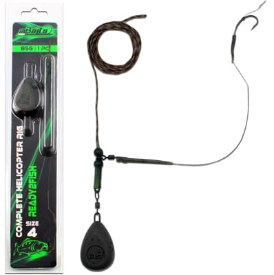 Angel-Berger Magic Baits Ready to Fish Complete Helicopter Rig Montage