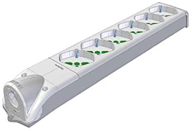 FANTON FME MULTIPRESA SENZA CAVO 6P 40 CON RACCORDO GUAINA SCATOLA D. 16MM PORTATA MAX 3500W 410280