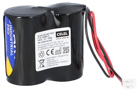Batterie kompatibel ABUS Security-Center für 2WAY-Funk-Außensirene 3V ABUS FU2986 FU8220 FU8222 FUSG50000