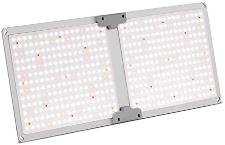 Hillvert HT-WEDGE-2000GL Lámpara LED para plantas Potencia de 2.000 W Cantidad de LED: 468 Vida útil de 50.000 h Luz de crecimiento interior Panel LED cultivo indoor Foco Grow Light