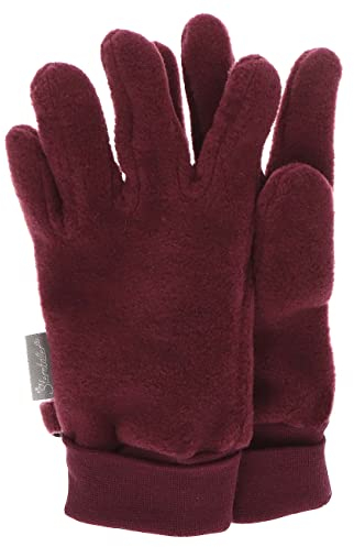 Sterntaler Baby Unisex Fingerhandschuhe Kinder Fingerhandschuh - Fingerhandschuhe, Handschuhe Kinder - aus Microfleece - pink, 3