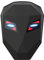 Huamengyuan Motorrad Rucksack,LED Rucksack Motorrad Helm Rucksack Sport Wasserdichter Motorradrucksack Reise Laptop Rucksack für Motorradfahren Reiten Radfahren Camping, Schwarz, Einheitsgröße