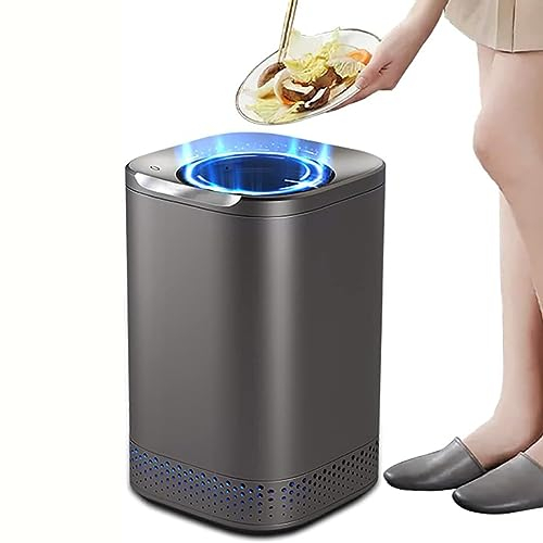 Compostiera da Cucina Elettrica, 2,5 L Compostiera da Cucina Inodore, Compost Organico con Filtro a Carbone Attivo, Rifiuti Alimentari Trasformati in Compost con Un Tocco,110V