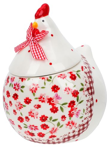 Ciieeo Pot De Stockage De Figurine De Poulet De Pâques Ornement De Boîte De Dessin Animé Récipient De Bonbons Mignon Couvercle Du Récipient À Bijoux Contenants Alimentaires Pot De