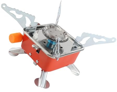 Cuisinière à Gaz Pliante Extérieure Cuisinière Quadrate Camping pour Brûleur Cuisinière Fer pour Mini pour Mini Petit pour Cuisinière Carrée Cuisinière de Camping Cuisinière