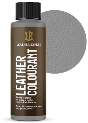 Leather Expert Peinture Cuir très couvrante à Base d’Eau – sans Alcool, pour Cuir Naturel et écologique – Ne Fissure Pas, ne s’écaille Pas – Idéale pour Tous Accessoires – Large Choix de Couleurs
