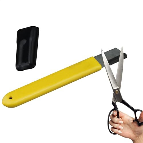 FANGZ Pruner Sharpener, Multipurpose Sharpening Stone Shear Sharpener, Compact Sharpening Device Grinding Tool for Garden Shears Hand Axes