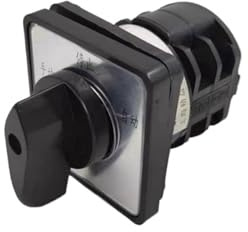 Interrupteur rotatif sélecteur universel LW8-10/2 10 A 380 V, 3 positions, 2 nœuds, 1 pièce