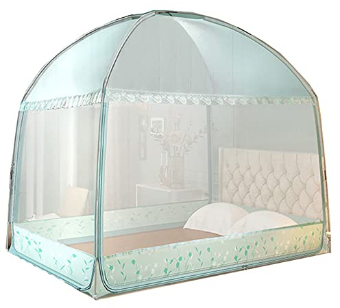 Liegestühle - Tragbare Gartenstühle mit Moskitonetz-Baldachin, Outdoor-Liege zur Entspannung, verstellbare Sonnenliege für Terrasse, Camping und Innenbereich