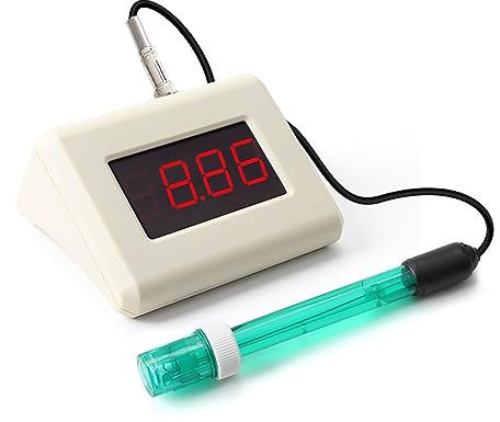 Wassertester, Digitales professionelles PH-Messgerät 0,00–14, Wasserqualitätstester, Messung, Acidometer, Instrumentenanalyse for Schwimmbad-Aquarien
