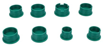 Aramox Juego de 8 Soportes para Movimiento de Reloj, Base de Soporte de Reparación de Plástico para Calibres de Reloj Mecánico 2824 2892 NH35 8200