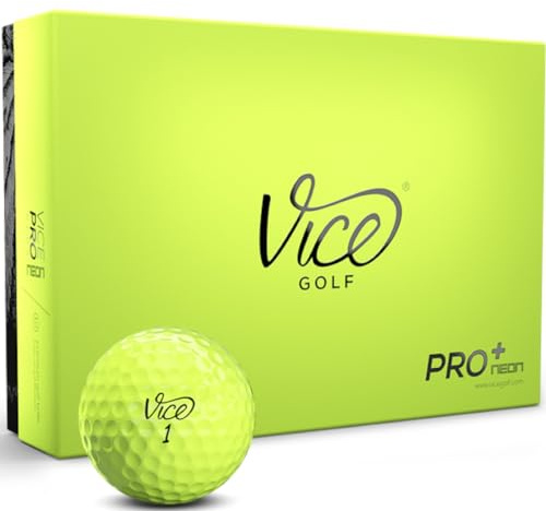 Vice Pro Plus Golfbälle (Packung kann variieren)