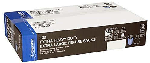 CleanPro Müllsäcke, extra groß, 100 Stück