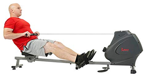 Sunny Health & Fitness Multifunction Premium Magnetic Indoor Rowing Machine - SF-RW5941