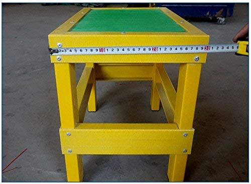 GJSN Facile e Conveniente Multifunzione Pieghevole Passo Sgabello, Casa Scala Di Livello Sgabelli Frp Isolato Singolo Isolamento Sgabello Alto Piattaforma Sgabelli Passo,40Cm * 40Cm * 60 cm