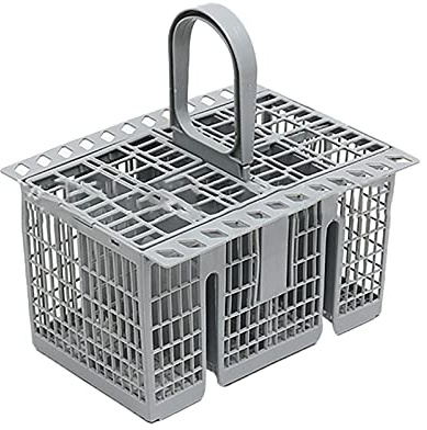 Coversolate Besteckkorb Universal, Besteckkorb Sp黮maschine Passend für viele Sp黮maschinen & Geschirrsp黮er, 20.7 x 16 x 12 cm (Grau)