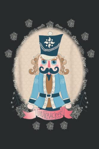 Nutcracker Ballet Christmas Dance Xmas Holiday Season Gift Meme: DOG JOURNAL - 6 x 9, 100 Pages: Wide Ruled Paper Notebook Journal | Pretty Wide ... for Home School College for Writing Notes.