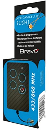 BRAVO SUSHI RADIOCOMANDO AUTO-APPRENDENTE 433868MHZ