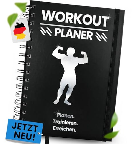 Peak Pulse Workout Planer - Trainingstagebuch, Fitness Planer, Fitnesstagebuch, Notizbuch für Krafttraining, Bodybuilding, Hometraining, Training, Crossfit & Gym - A5 Hardcover, Premium Qualität
