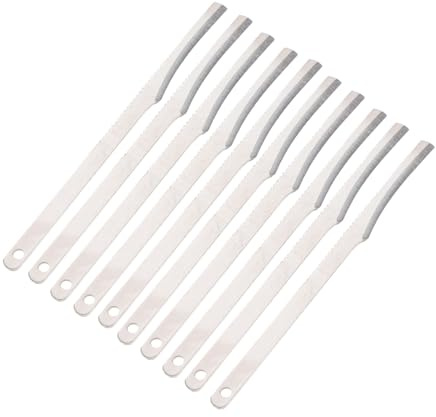 Tagliacalli Piedi 10 Pezzi in Acciaio Inox Strumento Pedicure | Argento, per Mani e Piedi, Leggero e Multifunzione, Rimozione Pelle Dura e Morta