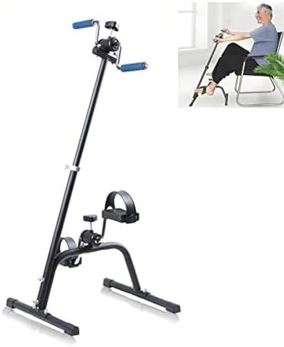 Mini-Heimtrainer, Pedaltrainer für Bein- und Arm-Reha-Training, verstellbare Fitness-Reha-Ausrüstung für Senioren, ältere Menschen und Patienten