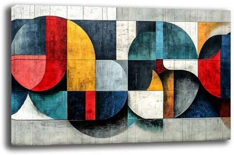 Quadro Moderno Soggiorno Verticale Astratto Shabby chic Industrial Quadri moderni Parete Stampa su tela Canvas Decorazione Murale muro Arredo Camera da letto Cucina printerland.it (5, 50x100 cm)