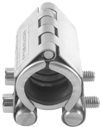Hoite Collier de serrage simple en acier inoxydable 304 DN15 pour tuyaux de 20 à 22 mm de diamètre extérieur
