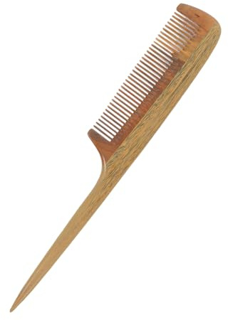TOYZFRIENDY Pettine sandalo per pettini naturale cotonatura dentato MASSAGE COMB cuoio capelluto Bambù