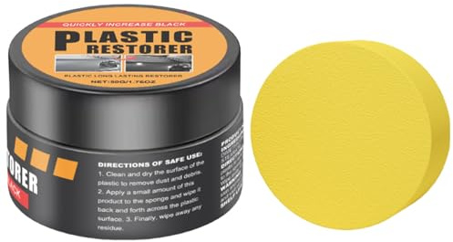 Ripristino Auto - 50g Riparazione | Pulitore per Cruscotto Auto con Spugna - Per Cruscotto e Restauro Pelle