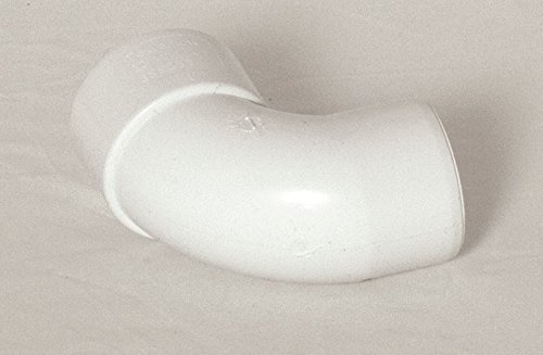 Pack of 2 - Solvent Weld 40mm Waste Pipe Conversion Bend - White