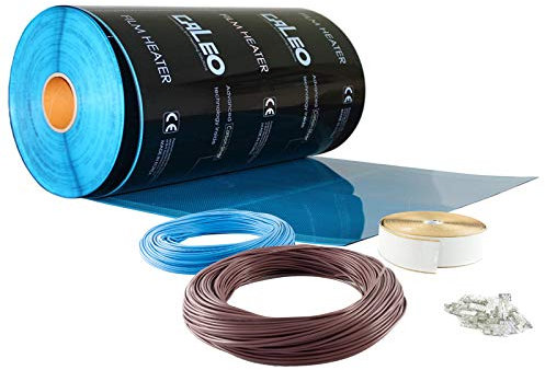 Premium Heizfolie 80Watt/m² 50cm breit Rollenware 6,0m = 3,00m²