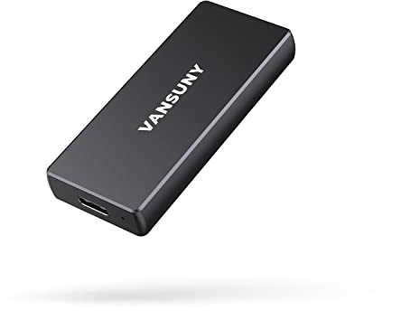 Vansuny SSD Externe 1To, Disque Dur Externe SSD 1 to, Ultra Mini Portable SSD 1To USB 3.1 Type C Vitesse 550Mo/s pour PC/Desktop/Laptop/Tablets/Smartphones