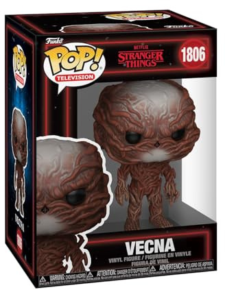 Funko Pop! TV: Stranger Things - Vecna - Samlarobjektsvinylfigur - Presentidé - Officiella varor - Leksaker för barn och vuxna - TV-fans - modellfigur för samlare och display
